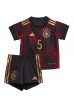 Fotbalové Dres Německo Thilo Kehrer #5 Dětské Venkovní Oblečení MS 2022 Krátký Rukáv (+ trenýrky)